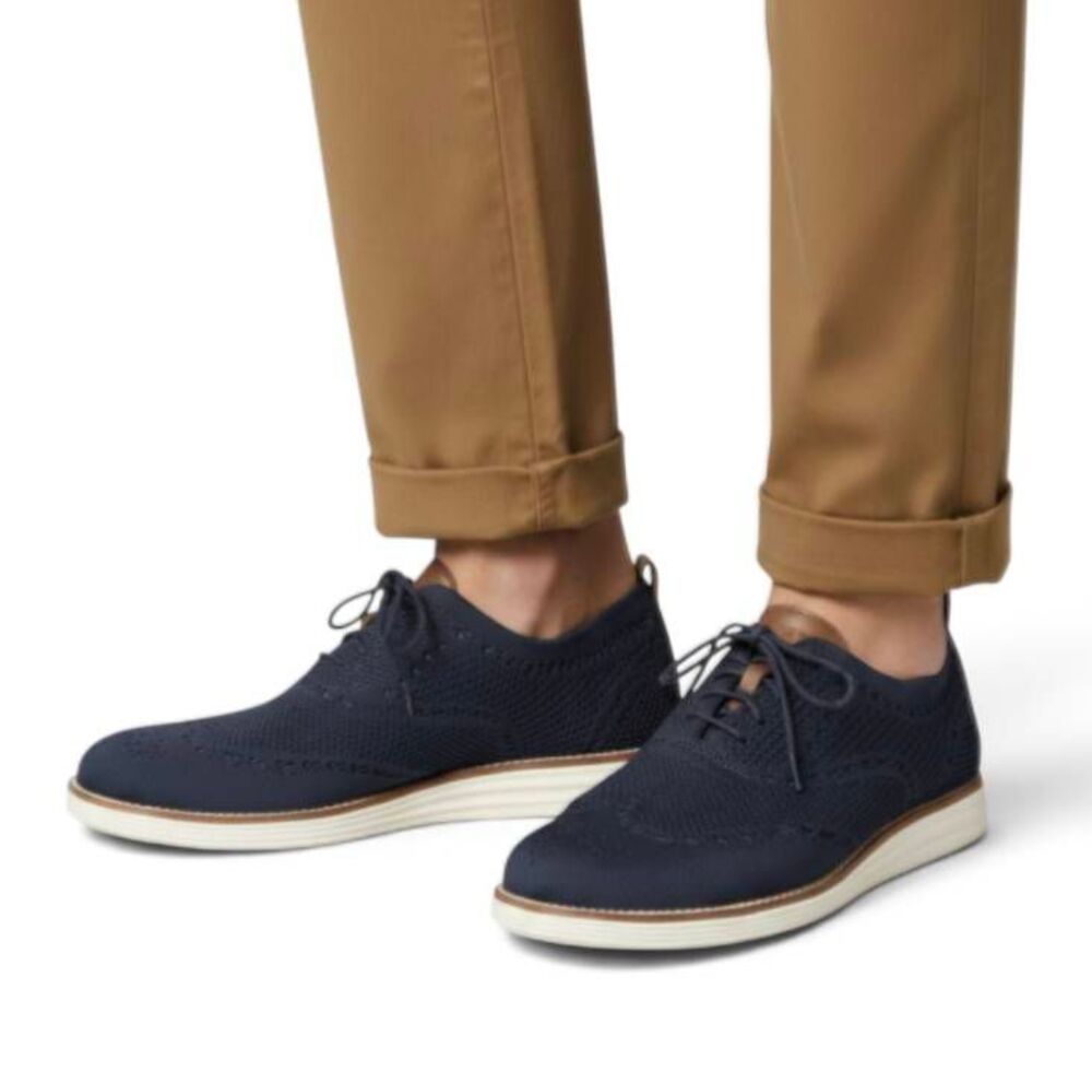 COLE HAAN Original Grand Stitchlite Wingtip Oxford Size 10M